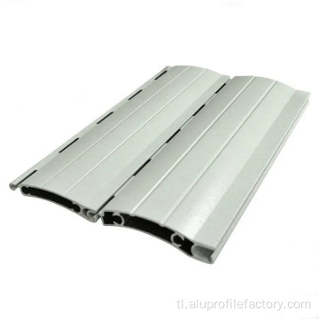 Pag -spray ng White Aluminum Rolling Shutter Profile